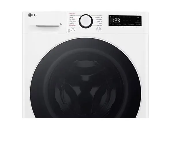 Lavatrice LG F2WR508S0W, 8kg, avull, e bardhë - 4