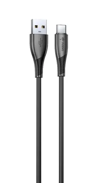 KABELL PER MOBILE FUEGO FG182T USB-A/TYPE-C BLACK