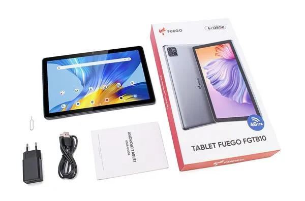 TABLET FUEGO FGTB10 LTE 8/256GB SILVER - 6