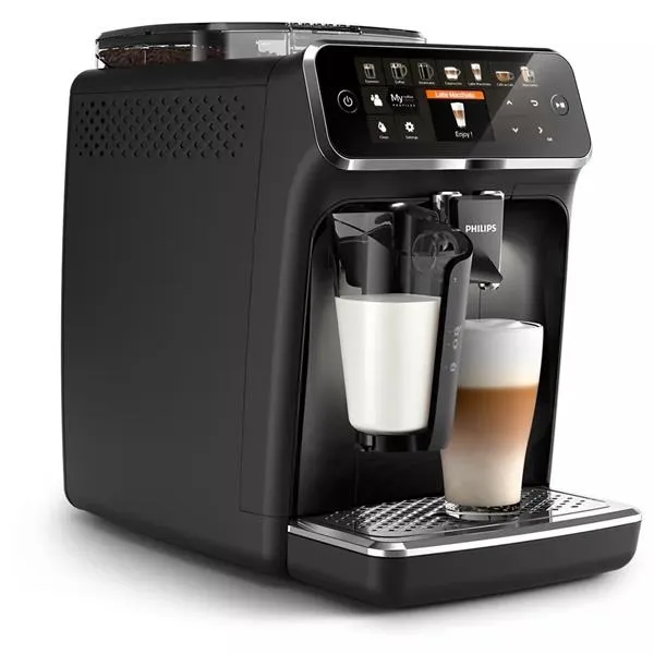 Makina automatike e kafesë Philips LatteGo EP5441/50, mulli keramik, sistem LatteGo, inox - 2