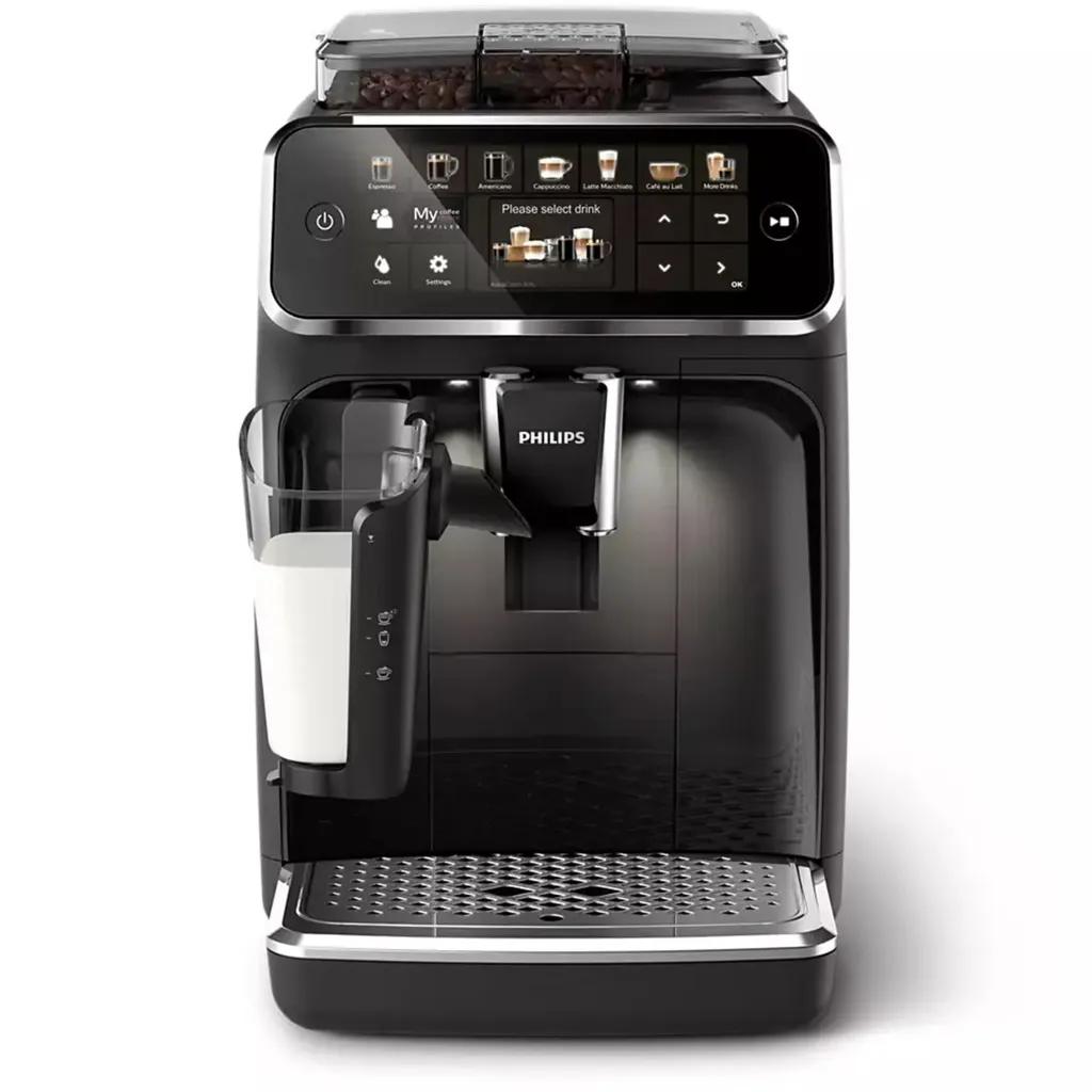 Makina automatike e kafesë Philips LatteGo EP5441/50, mulli keramik, sistem LatteGo, inox - 4