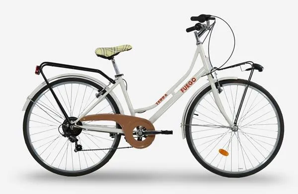 BICIKLETE FUEGO 26" TERRA WHITE - 2