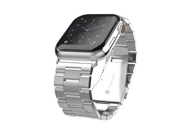 RRIP SWISSTEN METAL BAND APPLE WATCH SILVER (46000312) - 1