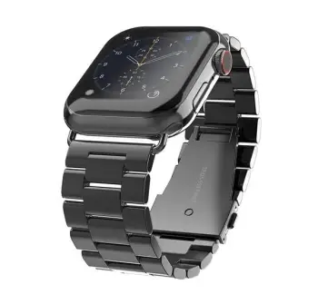 RRIP SWISSTEN METAL BAND APPLE WATCH BLACK (46000311)