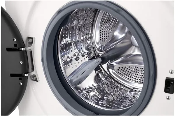Lavatriçe LG ThinQ, 9 kg, 1400 rpm, me avull, e bardhë - 11
