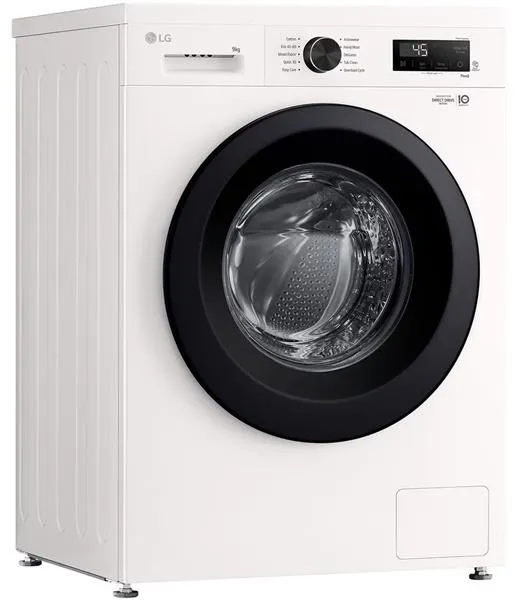 Lavatriçe LG ThinQ, 9 kg, 1400 rpm, me avull, e bardhë - 4