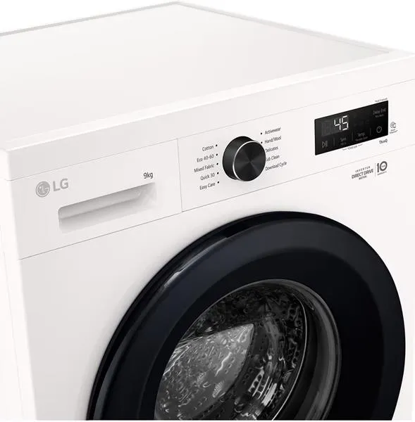 Lavatriçe LG ThinQ, 9 kg, 1400 rpm, me avull, e bardhë - 8