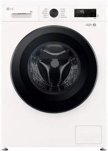 Lavatriçe LG ThinQ, 9 kg, 1400 rpm, me avull, e bardhë