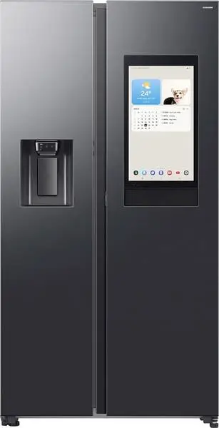 Frigorifer Side by Side Samsung Family Hub, 614L, inox