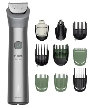 Trimmer multifunksional Philips MH5951/15, 11 në 1, për fytyrë kokë dhe trup