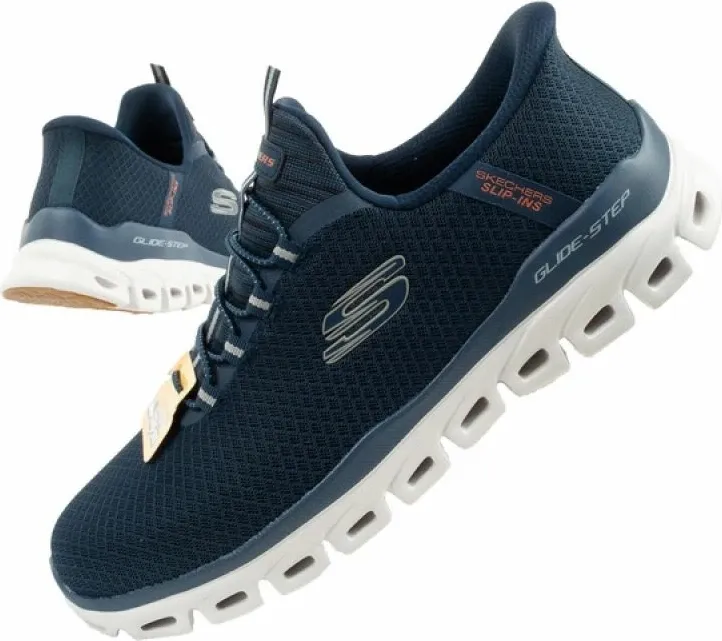 Atlete për meshkuj Skechers, të kaltërta - 1