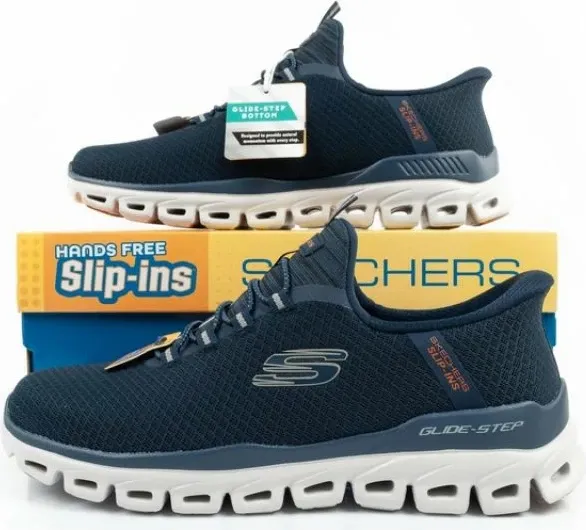 Atlete për meshkuj Skechers, të kaltërta - 10