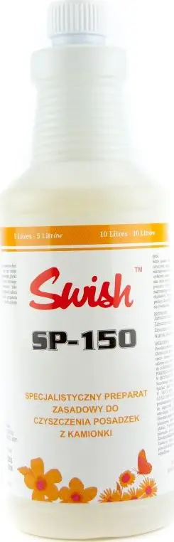Përgatitës alkalin për dysheme Swish SP 150, për gresi dhe pllaka mikroporoze, 1L