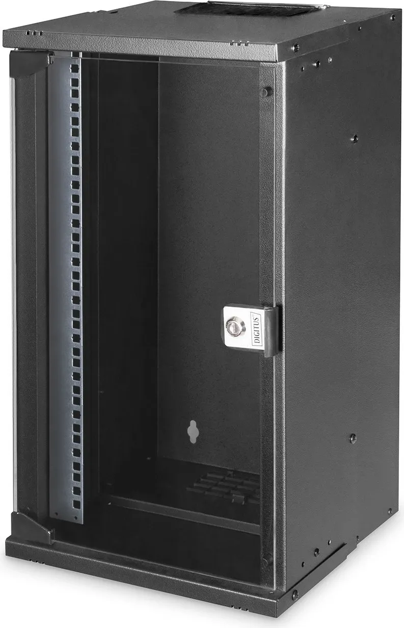 Kasë rrjeti Digitus SOHO PRO 12U, 10", e zezë - 1
