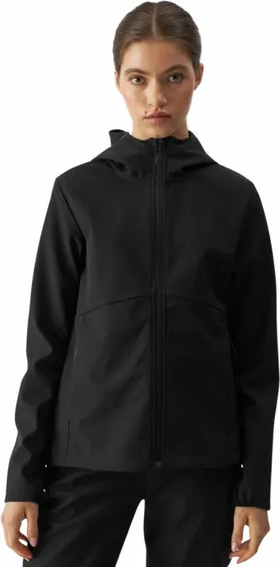 Jakne softshell 4f femra, e zezë - 3
