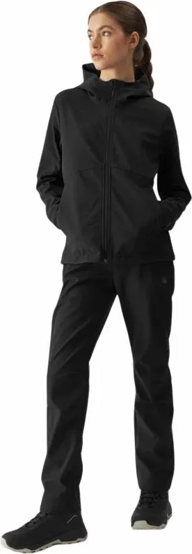 Jakne softshell 4f femra, e zezë - 5