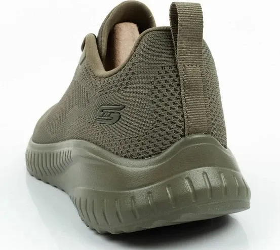 Atlete meshkujsh Skechers Bobs Squad Chaos, light olive - 5