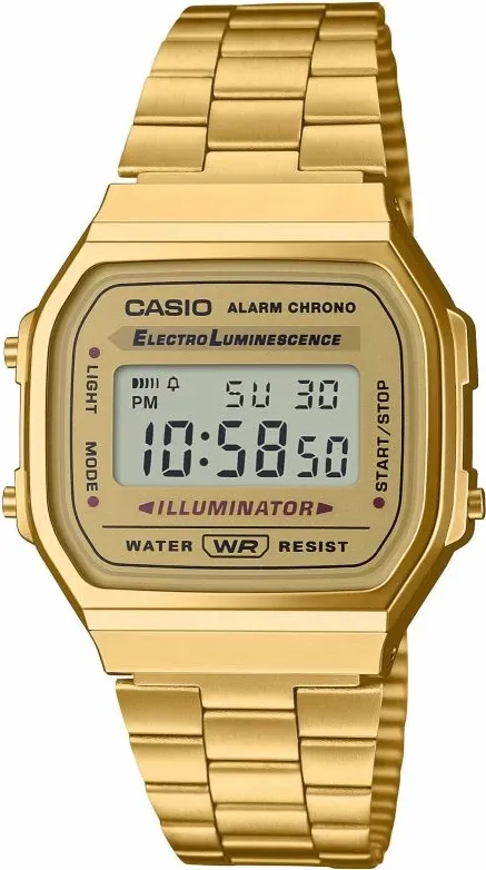 Orë dore unisex Casio vintage, ari - 1