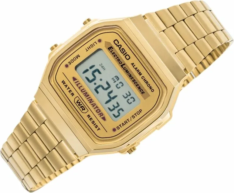 Orë dore unisex Casio vintage, ari - 2