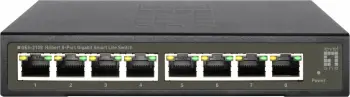 Switch LevelOne Hilbert 8-Port Gigabit Smart Lite, Managed, L2, Ethernet Gigabit