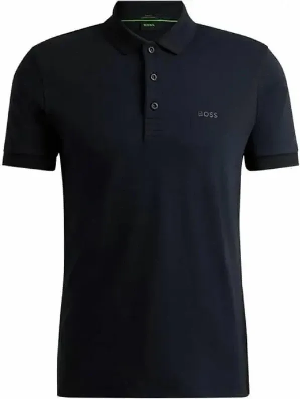 Maicë polo për meshkuj Boss, navy blue - 2