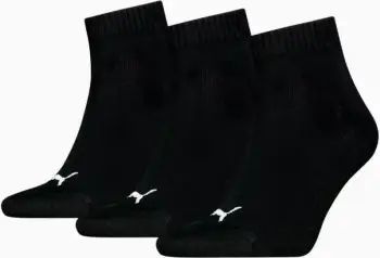 Çorape të shkurta Puma, të zeza