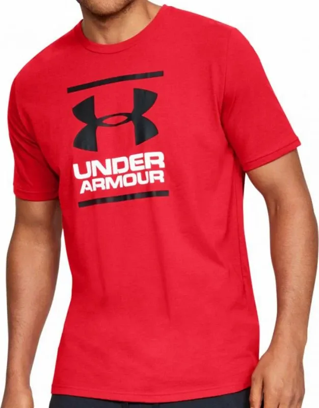 Maicë Under Armour për meshkuj, e kuqe - 4