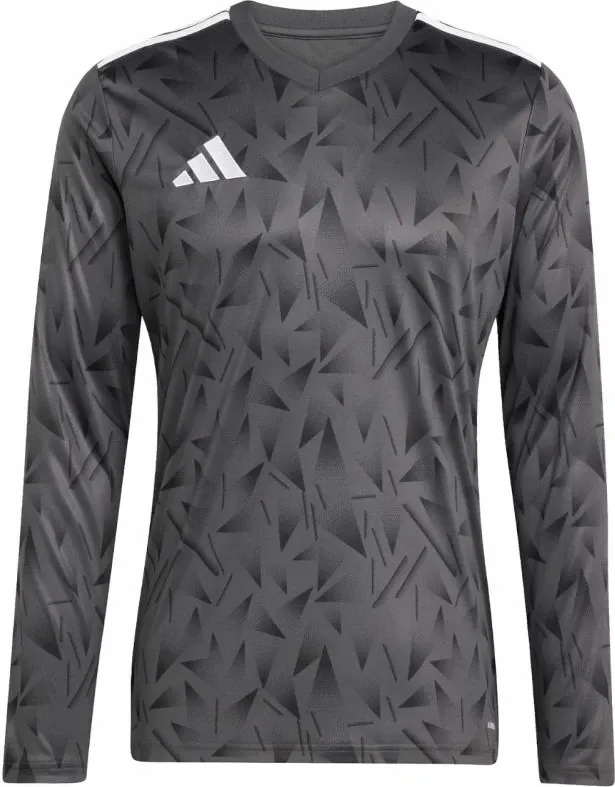 Fanellë e gjatë për meshkuj adidas, gri - 1