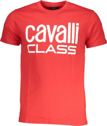 Maicë për meshkuj Cavalli Class, e kuqe