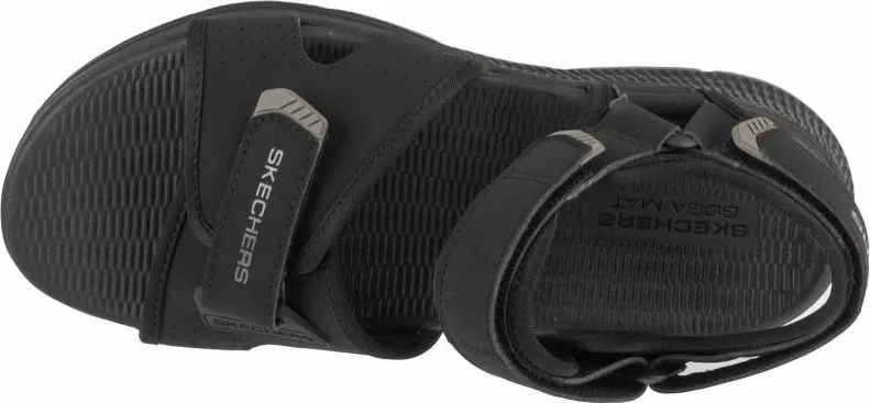 Sandale për meshkuj Skechers, të zeza - 2
