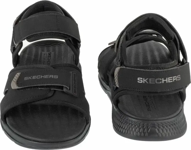 Sandale për meshkuj Skechers, të zeza - 4