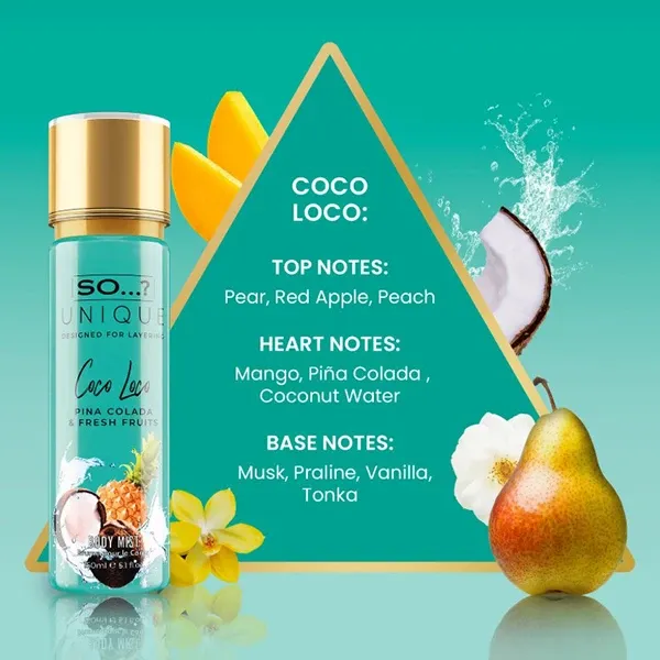So Unique - Coco Loco Body Mist - 2
