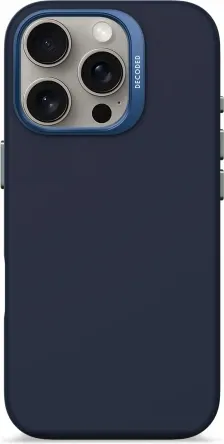 Mbështjellës Decoded AntiMicrobial Silicone me MagSafe për iPhone 16 Pro, Kaltër - 1