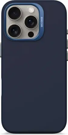 Mbështjellës Decoded AntiMicrobial Silicone me MagSafe për iPhone 16 Pro, Kaltër
