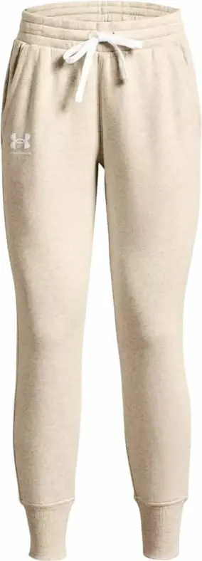 Pantallona sportive për femra Under Armour, ngjyrë krem