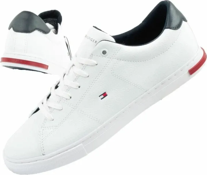 Këpucë për meshkuj Tommy Hilfiger, të bardha - 1
