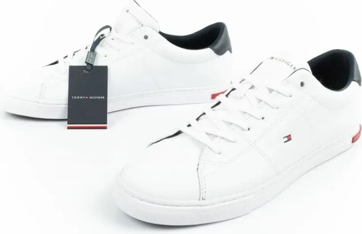 Këpucë për meshkuj Tommy Hilfiger, të bardha - 8