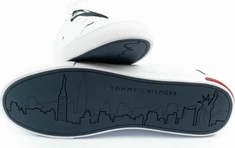Këpucë për meshkuj Tommy Hilfiger, të bardha - 9