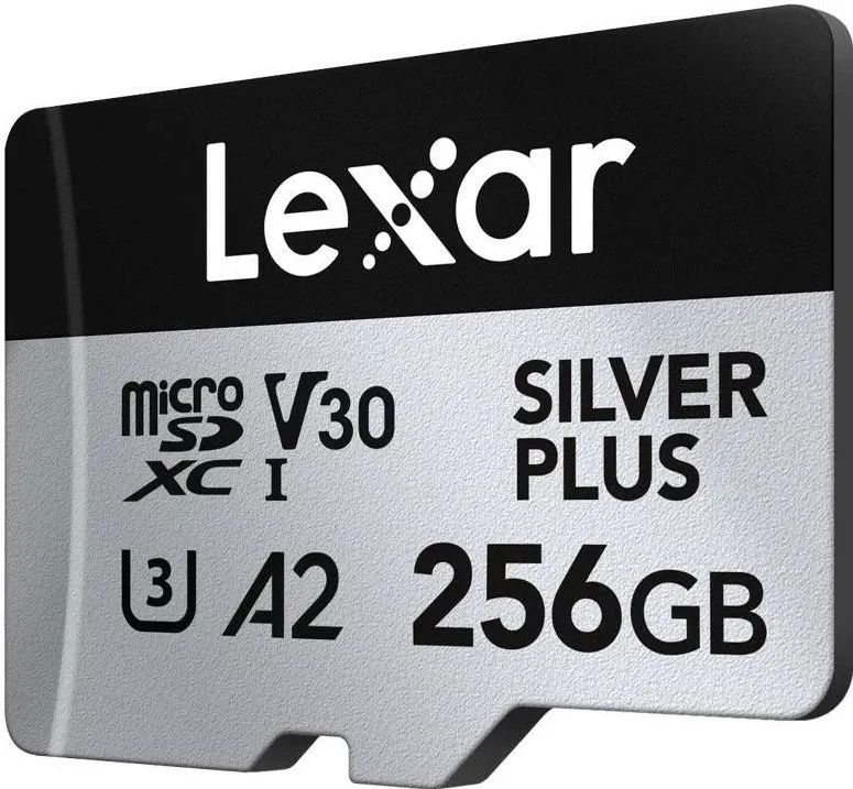 Kartelë memorie Lexar Professional SILVER Plus 256GB microSDXC, UHS-I, U3, V30, A2 - 1