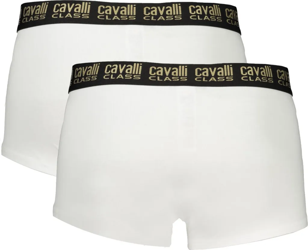 Të brendshme boxer Cavalli Class meshkuj, të bardha - 2