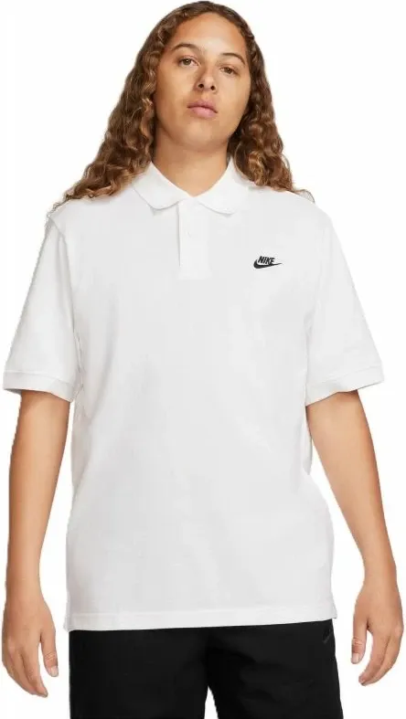 Maicë polo për meshkuj Nike, e bardhë - 1