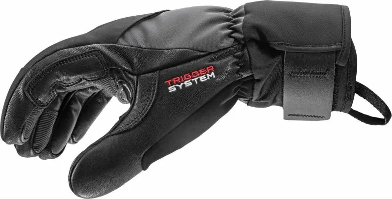 Doreza skijimi Leki Hevon Thermo 3D, të zeza - 3