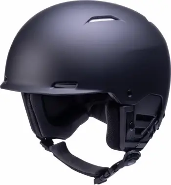 Helmetë për ski Iguana, unisex, e zezë
