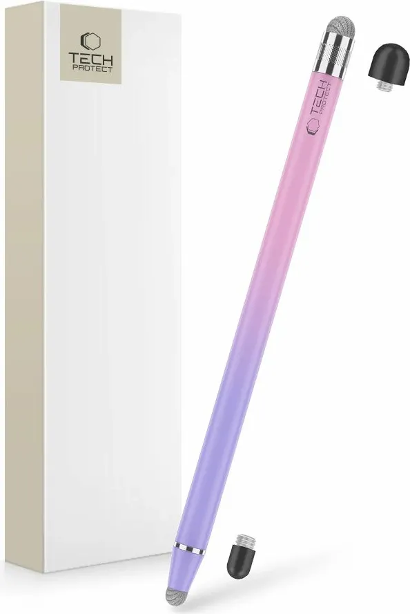 Stylus Tech-Protect USP100 për tabletë dhe smartphone, 4 maja, Vjollcë - 1