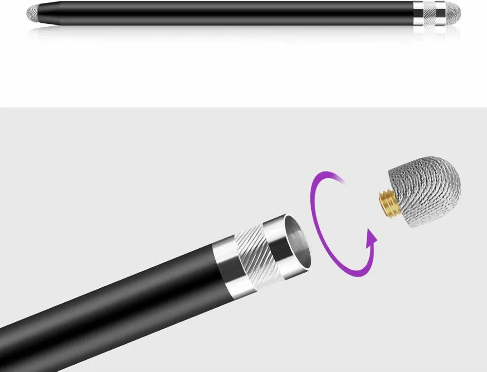 Stylus Tech-Protect USP100 për tabletë dhe smartphone, 4 maja, Vjollcë - 4