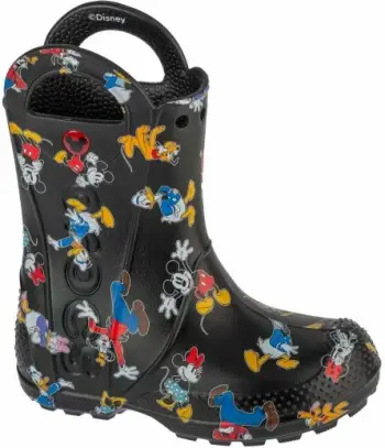 Çizme për fëmijë Crocs, të zeza