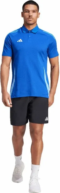 Maicë polo për meshkuj adidas, blu - 4