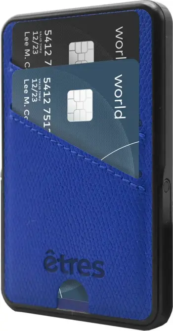 Powerbank Etres 5000mAh wireless magnetik me port kartash blue