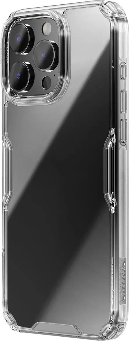 Mbështjellës Nillkin Nature Pro për iPhone 16 Pro, transparent dhe bardhë - 2