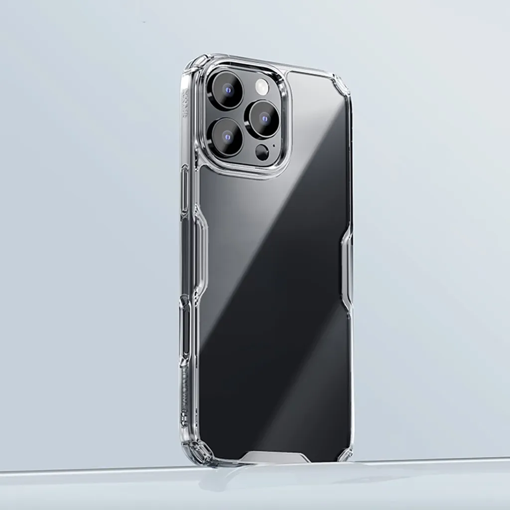 Mbështjellës Nillkin Nature Pro për iPhone 16 Pro, transparent dhe bardhë - 6